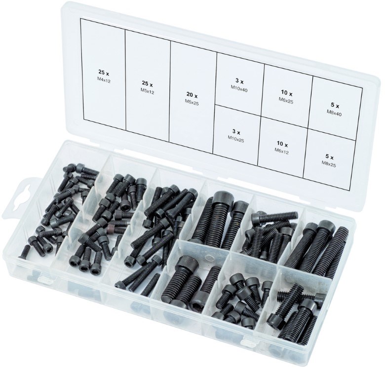 KS Tools Unbrako Skrue Sortiment Metrisk Med 106 Dele ks-tools-unbrako-skrue-sortiment-metrisk-med-106-dele